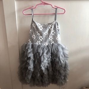 Little Trendsetter tulle dress size 4